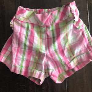 Janie and Jack plaid Shorts